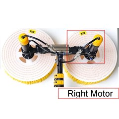 Motor Right  for 25 in ProTool Double Brush Kit